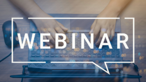 Image promoting a webinar