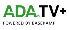 Logo for ADA TV Plus